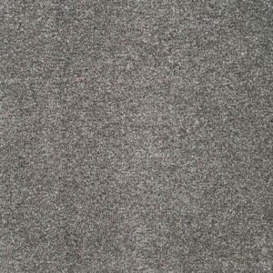 Carefree Pewter carpet swatch — dark pewter speckled pile