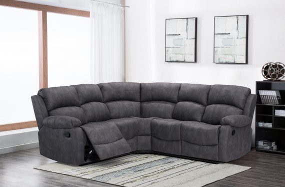 0% finance when you pay monthly on you alska reclining corner sofa by simply pay weekly
