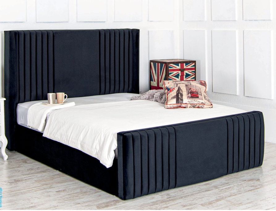 modern bed frame with pay monthly from simply pay weekly