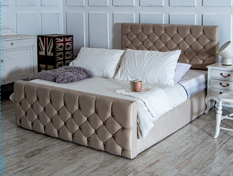 A comfortable nights sleep with your new bed from simply pay weekly.